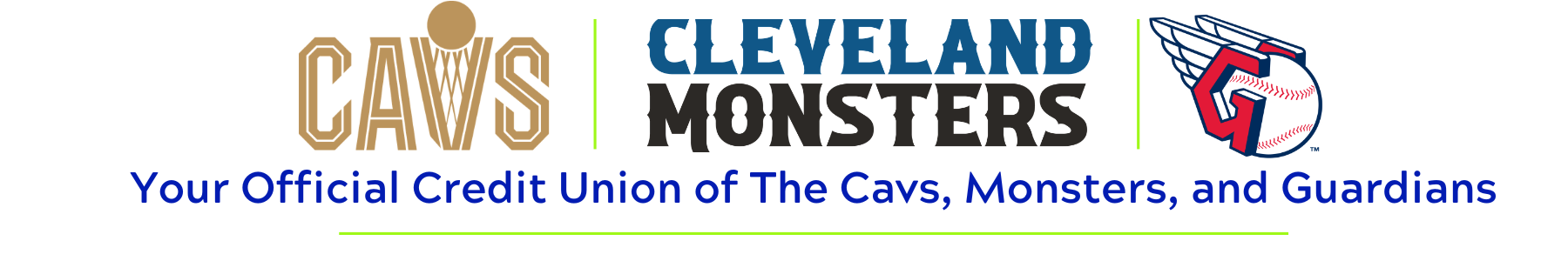 cavs guardians and monsters logo and century