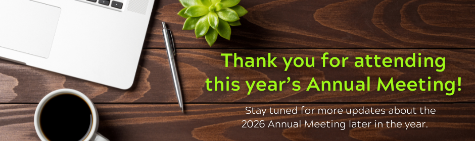 thank you for attending annual meeting