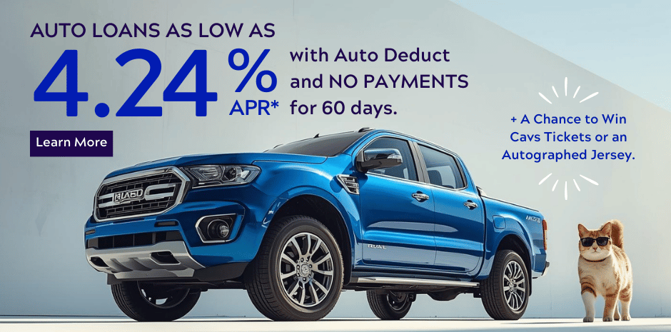 Auto Loans as low as 4.24% APR*