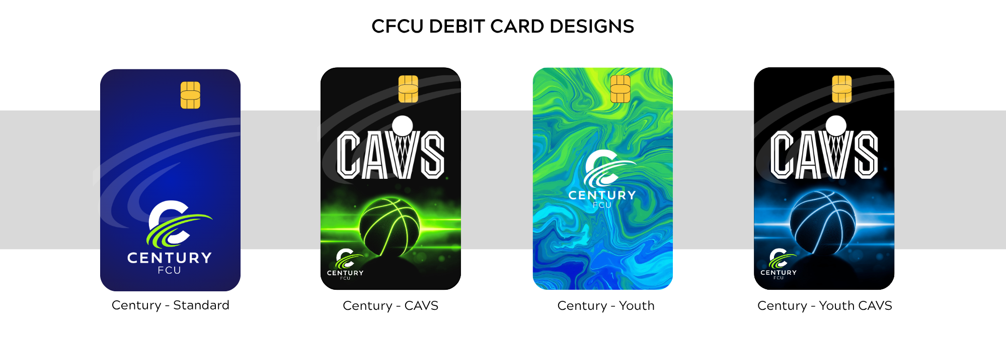 CFCU Debit Card Design Options