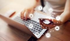 Online banking website image Online banking website image