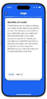 Benefits of credit screen capture